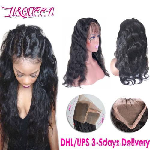 Full Lace 360 Frontal with Baby Hair Virgin Human Hair 360 Lace Frontal Closure